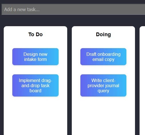 DnD Kit To Do App (Kanban board)